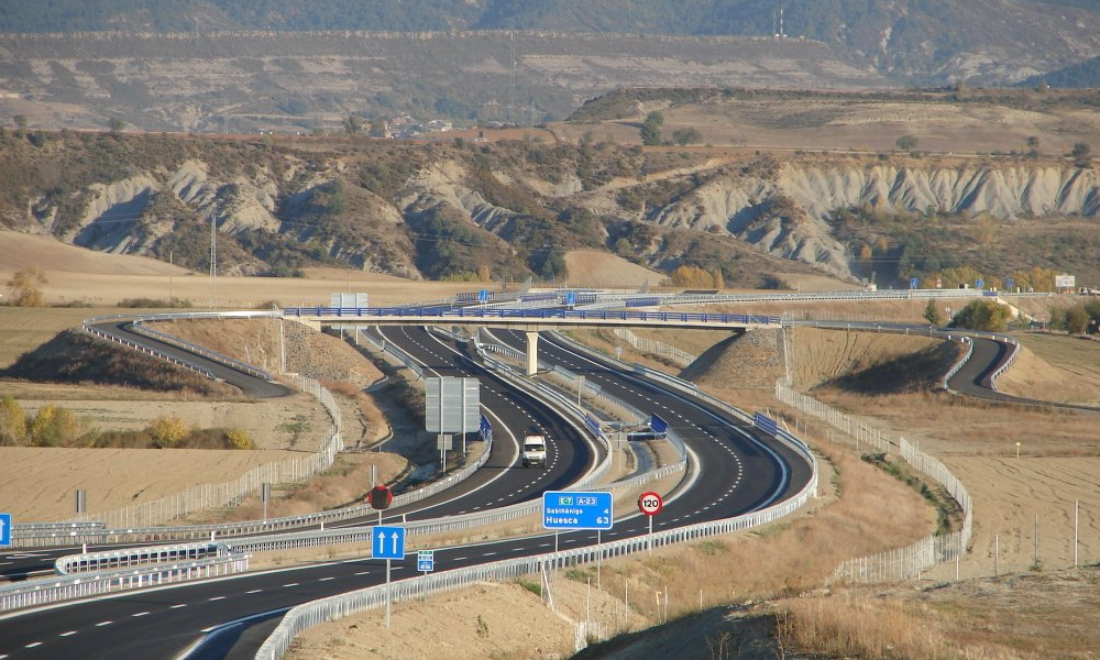 Arno Infraestructuras Obra civil Carreteras A23 Sabinanigo- (1)