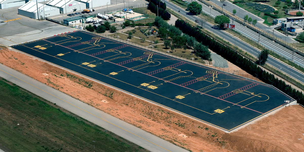 Obras aeropuerto de Sabadell-Arno