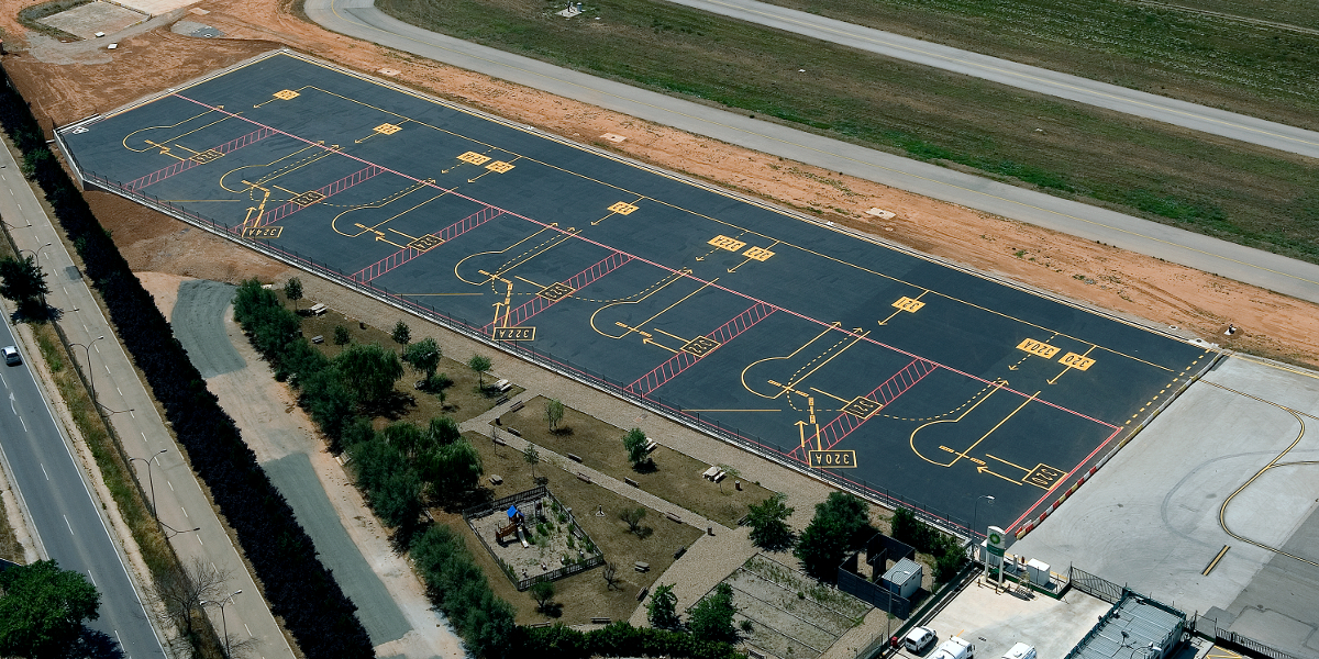 Obras aeropuerto de Sabadell-Arno