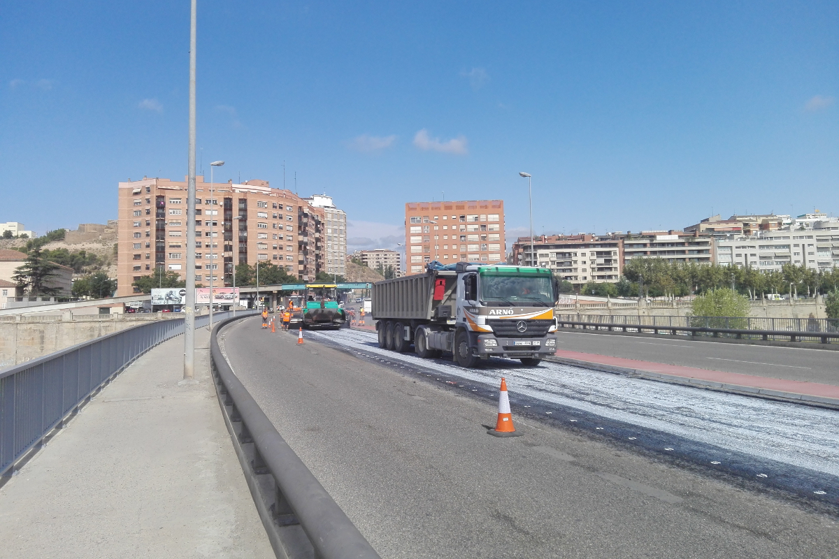 Asphacal. Puente de la Universidad, Lleida. Arnó