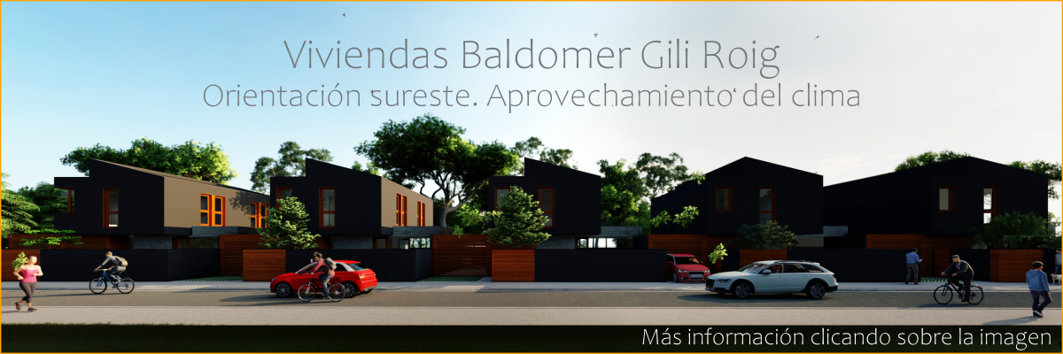 Viviendas baldomer-nueva promoción exclusiva de 5 casas unifamiliares en Lleida.